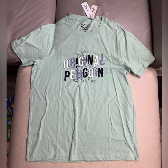 NWT - Original Penguin Men’s Logo T Shirt - Size L - Picture 2 of 6